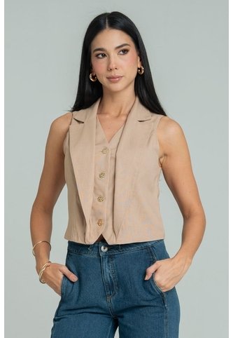 Chaleco Bruno Beige Ragged Pf12150034 Ragged