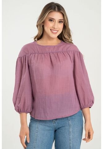 Blusa Zhoey Violeta Ragged Pf31113496 Ragged