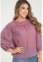 Blusa Zhoey Violeta Ragged Pf31113496 de Ragged