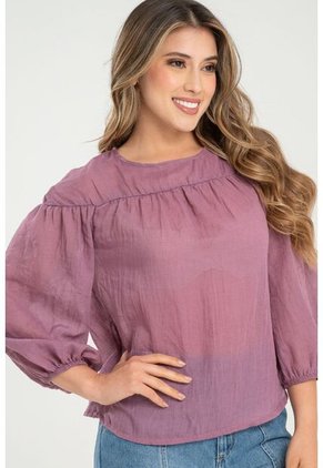 Blusa Zhoey Violeta Ragged Pf31113496