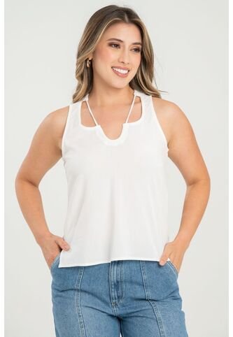 Blusa Mhiles Blanco Ragged Pf31113497 Ragged