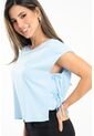 Blusa Ammhy Azul Ragged Pf31113499 de Ragged