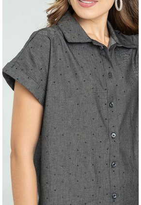 Camisa Montana Shine Negro Ragged Pf11112797