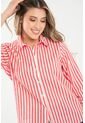 Camisa Ferrer Rayas Rojo Ragged Pf31113501 de Ragged