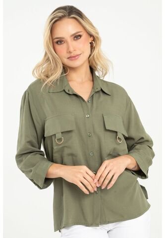 Camisa Mhirza Verde Ragged Pf31113504 Ragged
