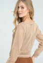 Blusa Tejida Manga Larga Beige Ragged Pf11112684 de Ragged