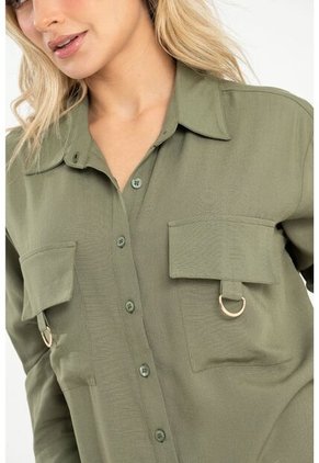 Camisa Mhirza Verde Ragged Pf31113504