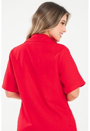 Camisa Edmond Rojo Ragged Pf31113506