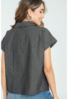 Camisa Montana Shine Negro Ragged Pf11112797