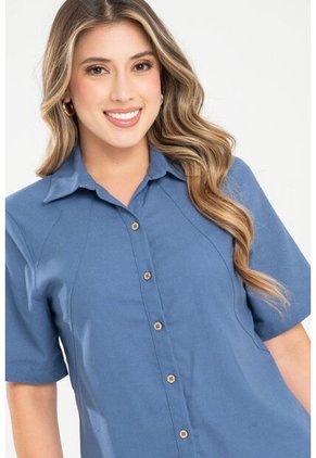 Camisa Edmond Azul Ragged Pf31113506