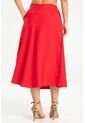 Falda Midi Mazhon Rojo Ragged Pf31320351 de Ragged