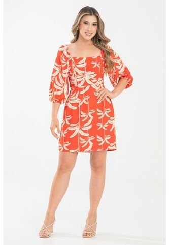 Vestido Ivy Naranja Ragged Pf31511475 Ragged