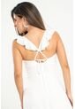 Vestido Largo Xhena Blanco Ragged Pf31511458 de Ragged