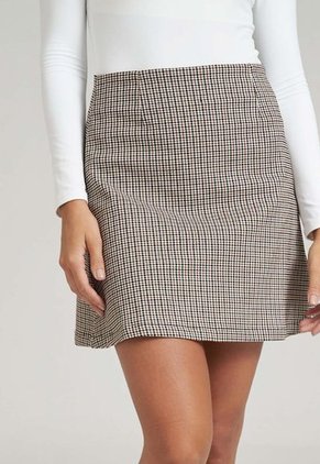 Falda Gales Café Ragged Pf12320168