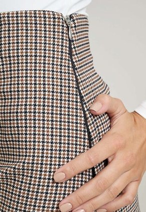 Falda Gales Café Ragged Pf12320168