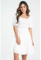 Vestido Corto Succes Blanco Ragged Pf31511374 de Ragged