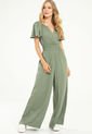 Enterizo Largo Cruzado Verde Ragged Pf11530100 de Ragged