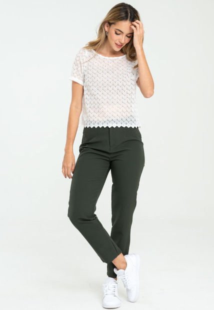 Pantalon Essential Zafiro Verde Ragged Pf12310333
