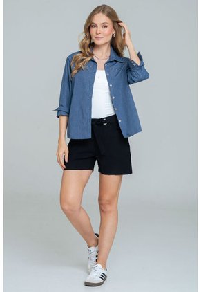 Short Miramhar Negro Ragged Pf11340166