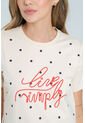 Camiseta Simply Beige Ragged Pf21120115 de Ragged