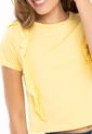 Camiseta Valty Amarillo Ragged Pf21120043 de Ragged