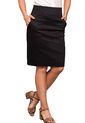 Falda Jackie Kennedy Negro Ragged Pf14320001 de Ragged