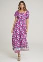 Vestido Venecia Fucsia Ragged Pf11511210 de Ragged