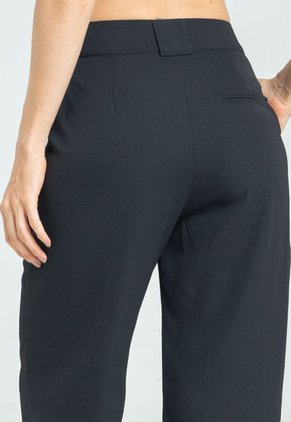 Pantalon Iguazu Palazzo Negro Ragged Pf12310392