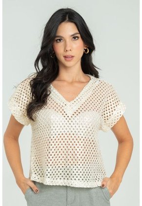 Tejido Gisell Dorado Ragged Pf11112862