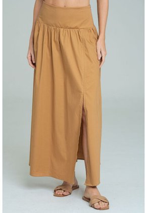 Falda Mucura Beige Ragged Pf11320525