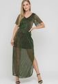 Vestido Holiday Verde Ragged Pf12510345 de Ragged