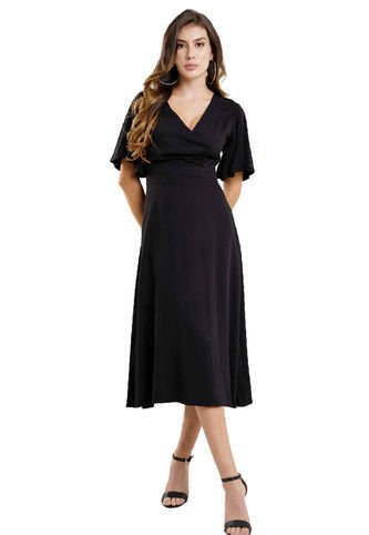 Vestido Kayetana Negro Ragged Pf12510371 Ragged