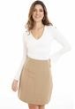 Falda Lapiz Aleska Beige Ragged Pf12320170 de Ragged