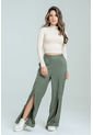Pantalon Janeiro Verde Ragged Pf32310455 de Ragged