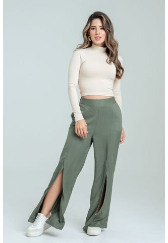 Pantalon Janeiro Verde Ragged Pf32310455 Ragged