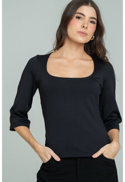 Top Hevitta Negro Ragged Pf13120862