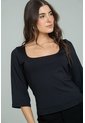 Top Hevitta Negro Ragged Pf13120862 de Ragged