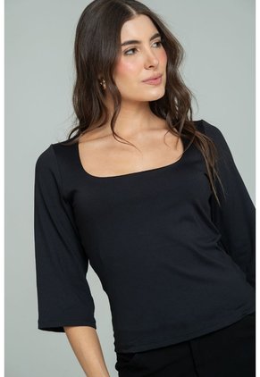Top Hevitta Negro Ragged Pf13120862