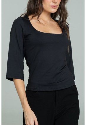 Top Hevitta Negro Ragged Pf13120862