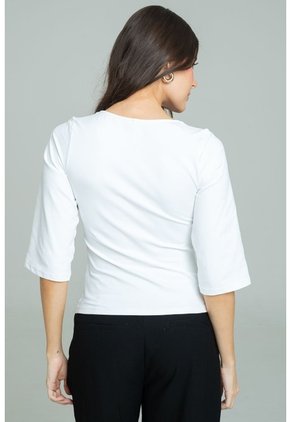 Top Hevitta Blanco Ragged Pf13120862