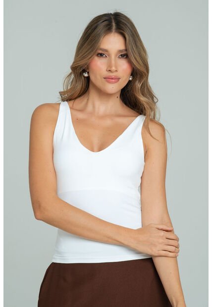 Top Cler Blanco Ragged Pf13120842