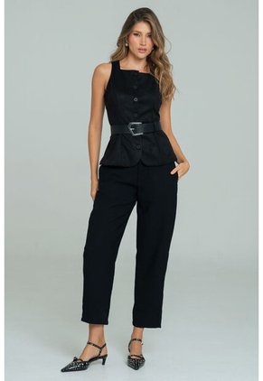 Blusa Mhaikure Negro Ragged Pf12110853