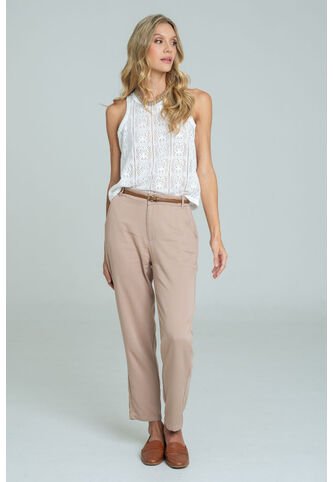 Pantalon Gerel Beige Ragged Pf11310916 Ragged