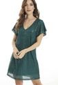 Vestido Vegas Verde Ragged Pf12510351 de Ragged
