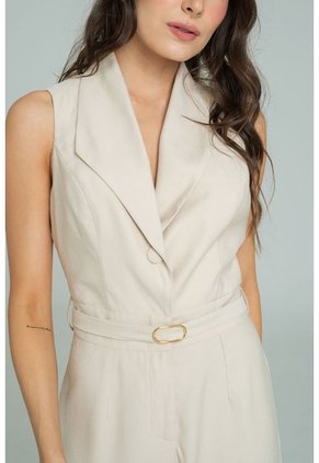 Enterizo Largo Alhena Beige Ragged Pf12530053