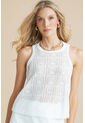 Blusa Tejida Mysha Blanco Ragged Pf11113060 de Ragged