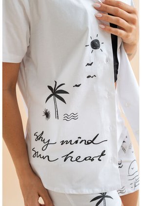 Camisa Mind Blanco Ragged Pf31113489