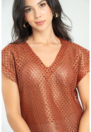 Tejido Gisell Café Ragged Pf11112862