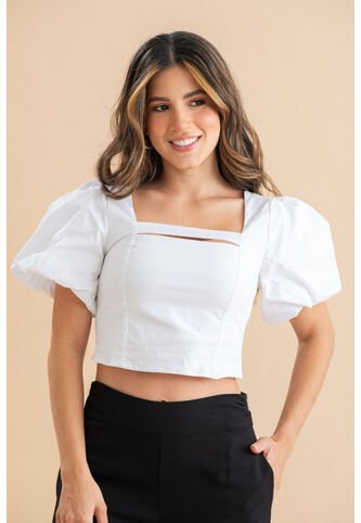Crop Top Mirzam Blanco Ragged Pf31113528 Ragged