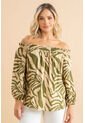 Blusa Evonne Verde Ragged Pf31113540 de Ragged
